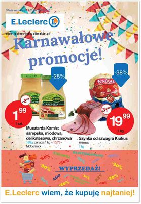 Karnawałowe promocje