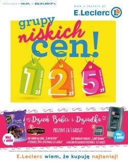 Grupy niskich cen