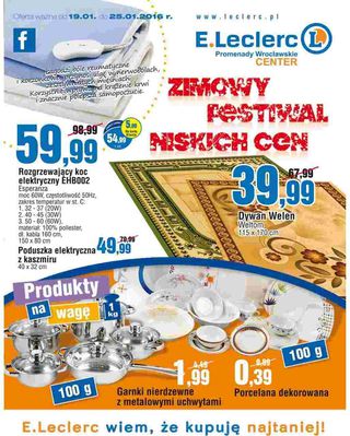 Zimowy festiwal niskich cen