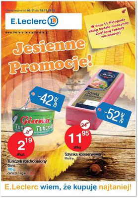 Jesienne promocje