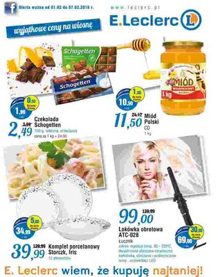 Wyjątkowe ceny na wiosnę